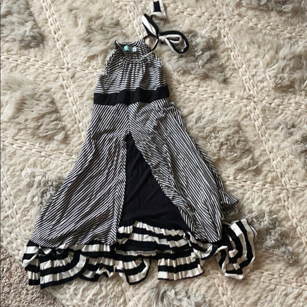Layered maxi dress